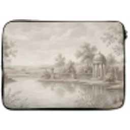 Terras - Water - Natuur - Landschap laptophoes neopreen klein -zkaufland3dotto