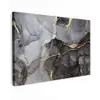 Marmer - Abstract - Goud - Grijs canvas 2cm klein -z3d