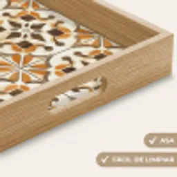 Vintage - Spaans - Decoratie - Keramiek Dienblad Rechthoek middel -USP_HandgreepES