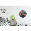 Marmer - Modern - Goud Wandcirkel aluminium klein -kinderkamer