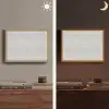Grijs - Beton - Neutraal Light Box met batterij (Wandlamp) middel 907 -sfeer3