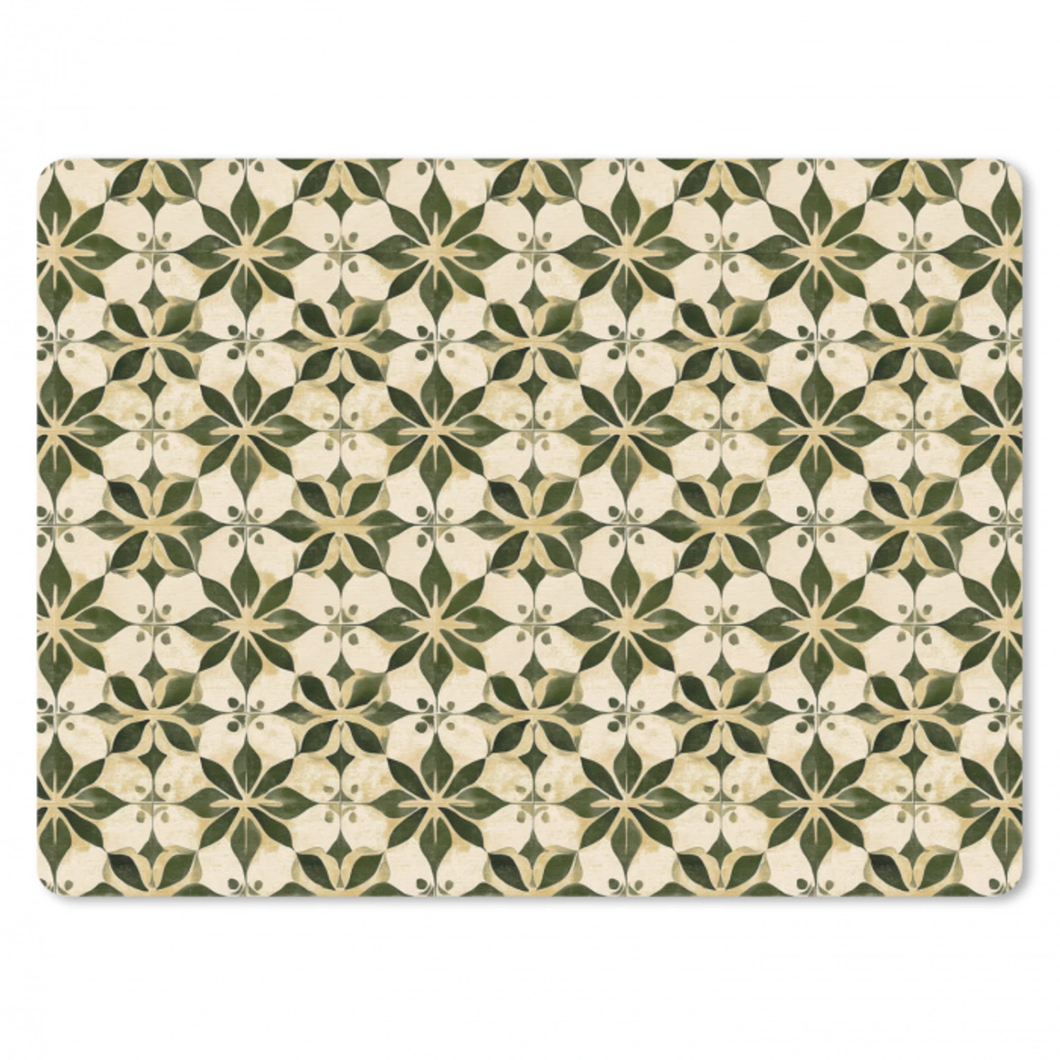 Tegel - Dessin - Groen muismat rubber klein 262 -3d