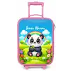 Pukkie Panda Kinderkoffer - Roze klein -zz3dotto