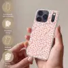 Doolhofpatroon - Roze - Wit - Abstract Telefoonhoesje iPhone 17 Pro klein 878 -sfeer3_NL