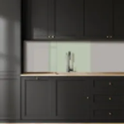 Mintgroen - Effen kleur keuken achterwand 2 middel 865 -sfeer1