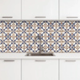 Klassiek - Patroon - Kleurrijk keuken achterwand 2 middel 871 -3d