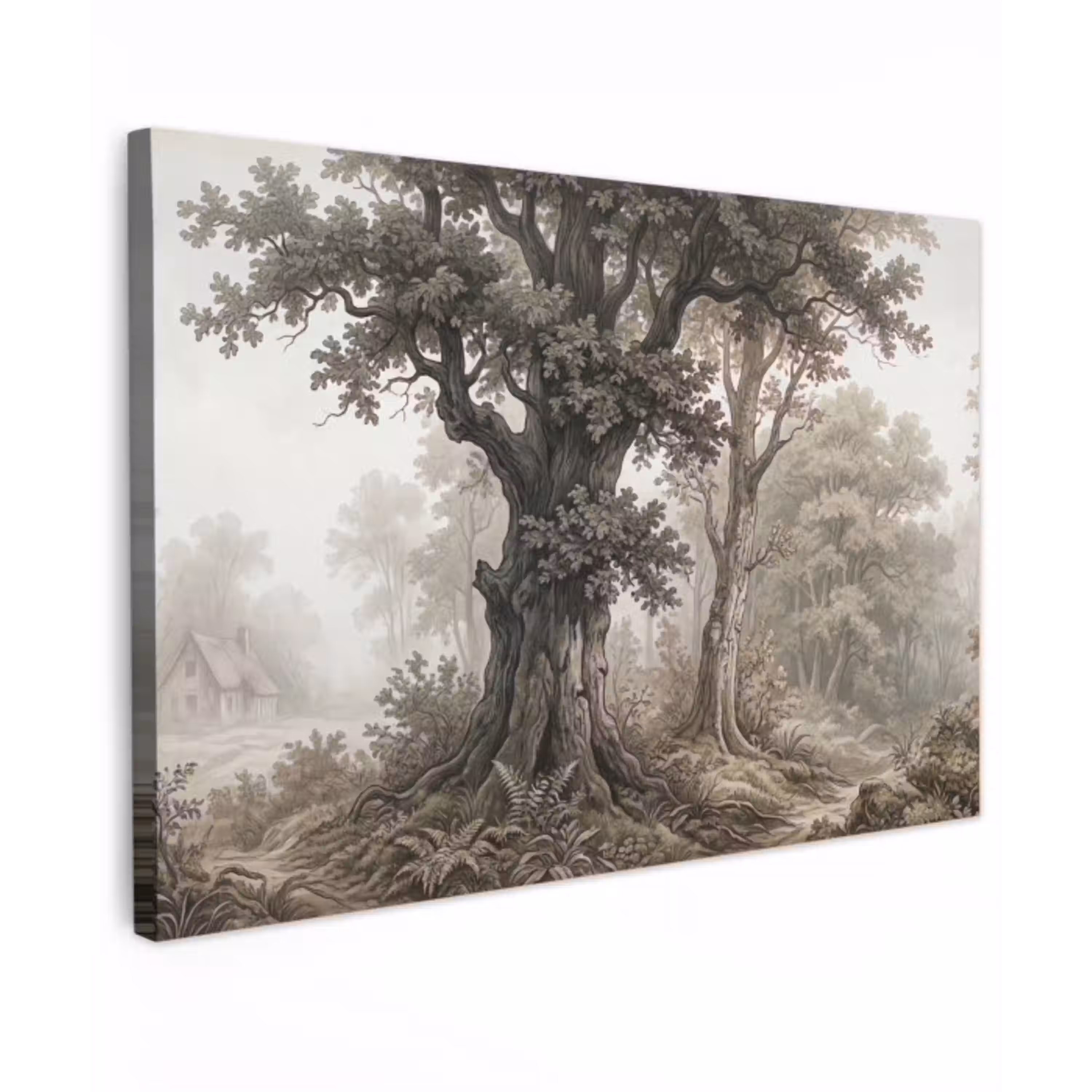 Natuur - Bos - Eik canvas 2cm klein -z3d