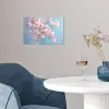 Takken - Bloesems - Roze poster papier klein -sfeer3