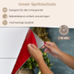 Kruiden - Specerijen - Pan - Mes - Grijs - Rustiek keuken achterwand spatscherm klein -spatscherm_DE