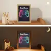 Neon - Controller - Verfspatten - Game Light Box met kabel (Kinderlampje) klein -sfeer3_kind