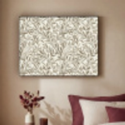 Takken - Botanisch - Taupe Textielframe zwart klein 947 -sfeer1