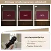Nice - Bordeaux - Roze Light Box met batterij (Wandlamp) middel -USP_dimbaarNL