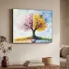 Boom - Kunst - Seizoenen - Lente - Herfst Textielframe - compleet frame klein -sfeer3