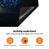 Boom - Blauw - Bladeren - Penseelstreken Inductie beschermer vinyl 3mm klein -zzzzzzz-td-onderkant