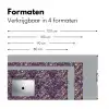 Spat - Abstract - Stippen Muismat XXL klein 681 -sfeer5