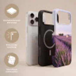 Lavendel - Landschap - Sereen - Paars Toughcase MagSafe Apple iPhone 17 Pro Max klein -USP_Lagen_NL