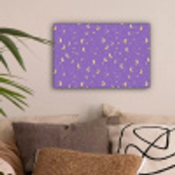 Manen - Sterren - Paars canvas 2cm klein 34 -sfeer1