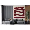 Pizza - Vintage - Decoratie - Japandi fotobehang vinyl groot -bank