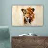 Luipaard - Symmetrisch - Strepen canvas 2cm klein -sfeer4