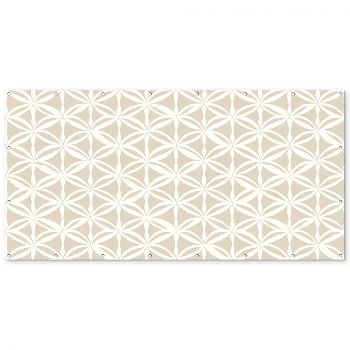 Motief - Modern - Beige Balkonbeschermer Duitsland klein 596 -zz_3d