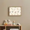Veulens - Paard - Patroon - Beige Light Box met batterij (Wandlamp kind) middel -sfeer2_kind