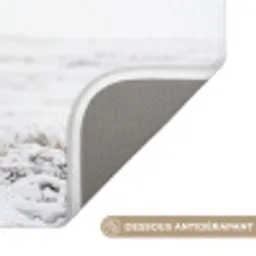 Rendier - Gewei - Sneeuw - Winter Badmat klein -USP_AntislipFR