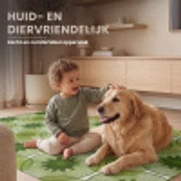 Cirkels - Patroon - Groen Vloerkleed Rechthoek klein 1091 -uniquesellingpoint_USP_zachtNL_DE