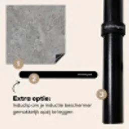 Verweerde Verhalen Inductie beschermer vinyl 3mm middel -zzzzzzz-induclip_NL