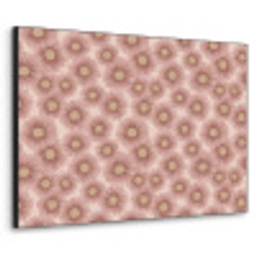 Gerbera - Bloemen - Roze Textielframe zwart klein 947 -3d