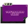 You're doing great - Paars - Bubble letters Inductie beschemer met haakjes klein -3d