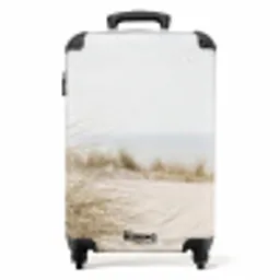 Wolken - Duinlandschap - Zand NBS - Handbagage koffer - Volwassenen Unisex middel -productfoto_recht