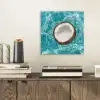 Kokosnoot - Water - Wit plexiglas 5mm klein -sfeer1
