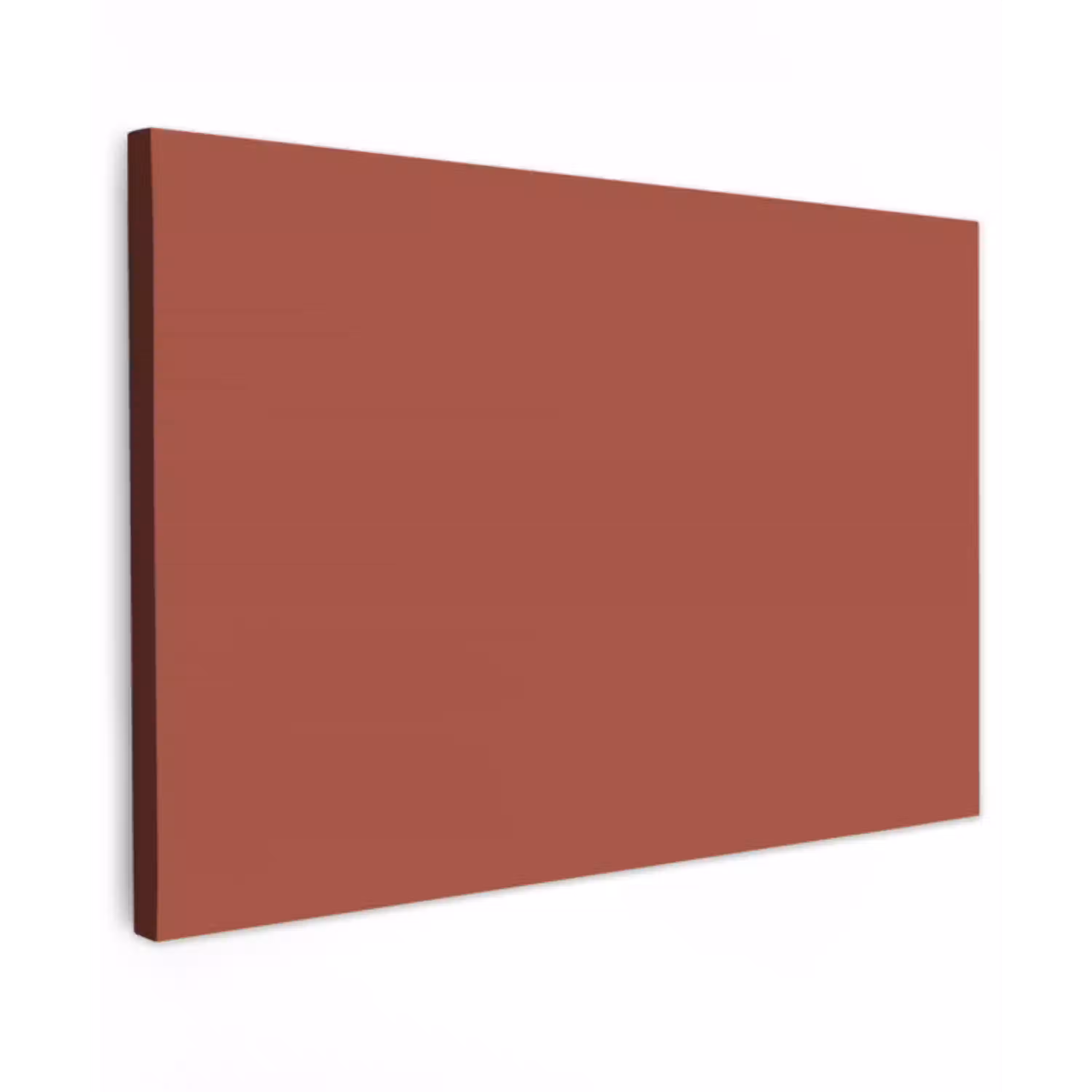 Rustic - Terracotta - Oranje Tuinposter op houten frame 2 cm dik klein 845 -3d