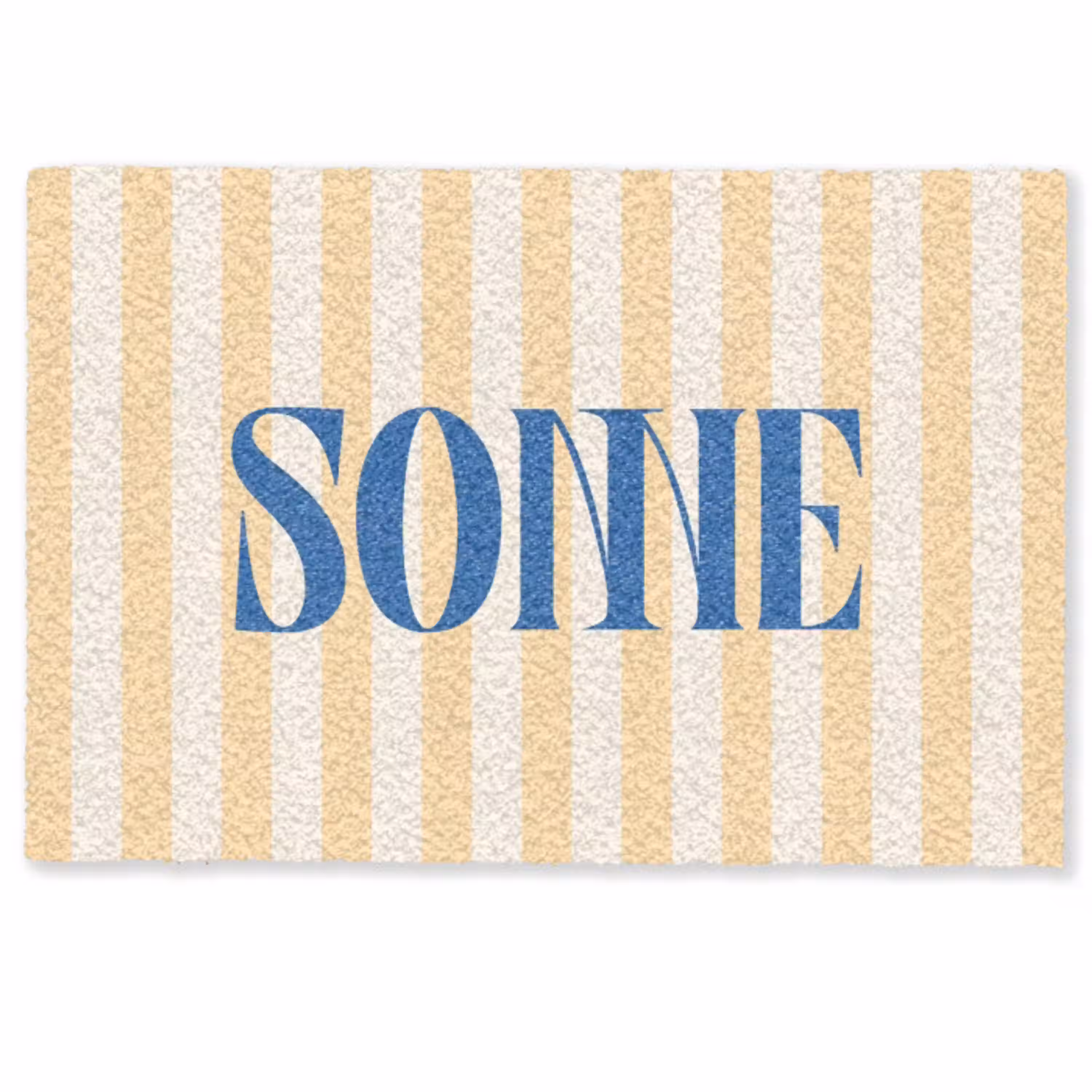 Blauw - Geel - Strepen - Sonne Deurmat klein -zkaufland3d