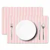 Nice - Strepen - Roze Placemat vinyl groot -zzsfeer2_Kitchenyeah-website