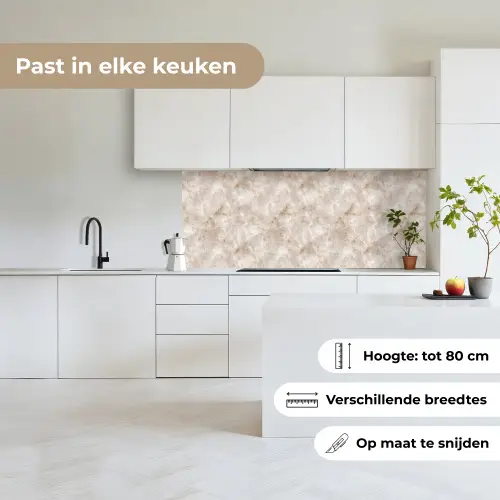 Marmer - Patroon - Klassiek keuken achterwand 2 middel 871 -sfeer4_NL