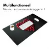 Kersen - Hart - Rood - Zwart Muismat XXL klein -sfeer4