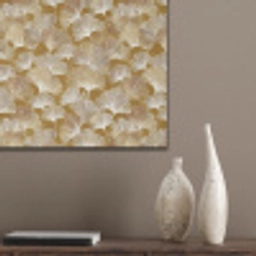Ginkgo - Bladeren - Goud PET vilt klein 837 -sfeer6_closeup