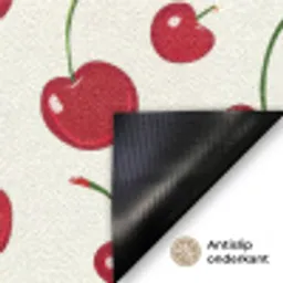 Kersen - Minimalistisch - Rood Deurmat klein 898 -antislip_NL