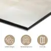 Bloem - Beige - Verf - Schaduw aluminium wit klein -closeup_NL