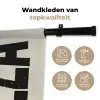 Pizza - Decoratie - Japandi - Vintage Wandkleed katoen klein -sfeer2