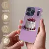 Taart - Kersen - Juwelen - Rood Telefoonhoesje iPhone 17 Pro klein -sfeer3_NL