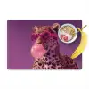 Panter - Zonnebril - Kauwgombel - Roze Placemat vinyl groot -zzzproduct_Kitchenyeah-website