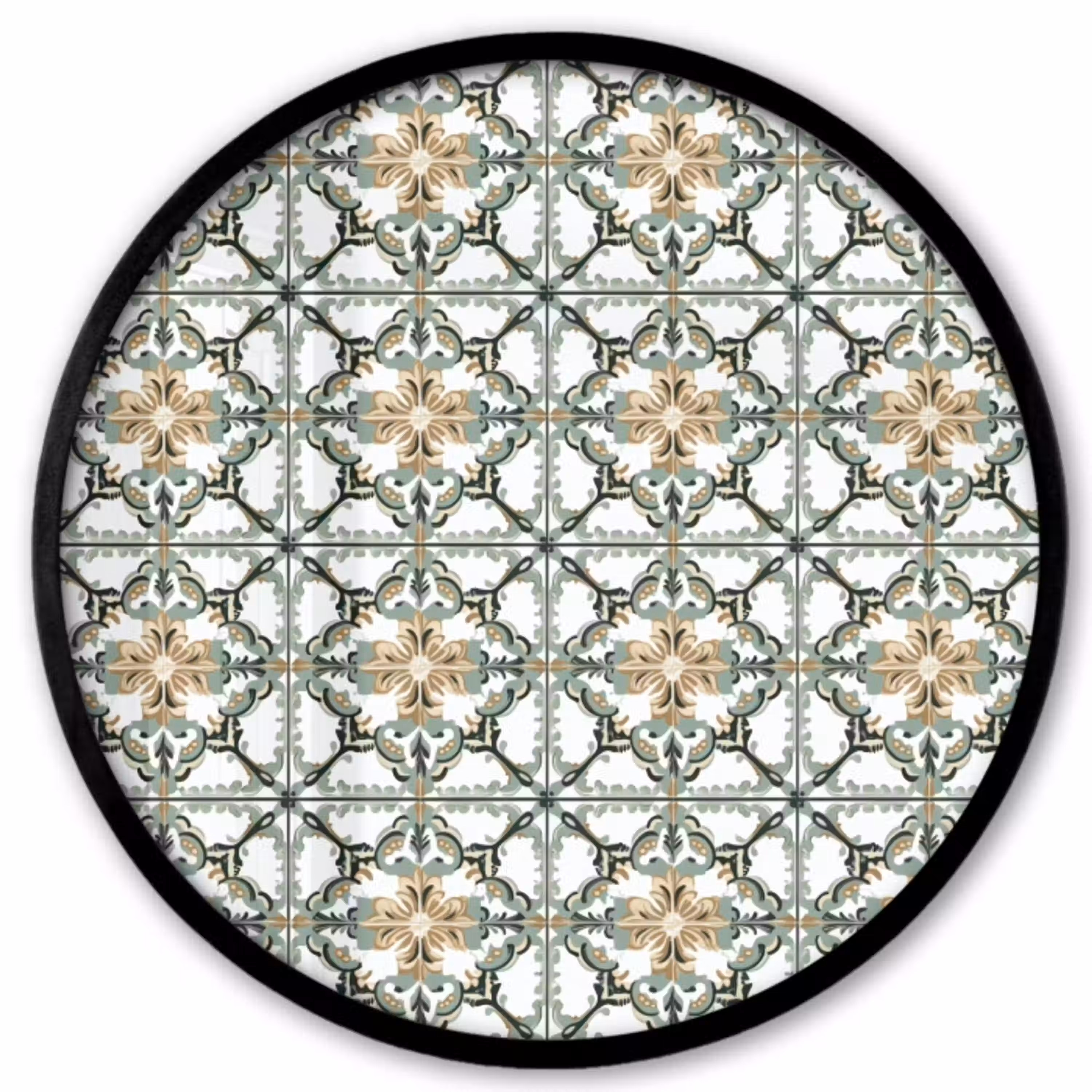 Floraal - Verweerd - Keurrijk Fotolijst rond zonder passe partout klein 856 -3d