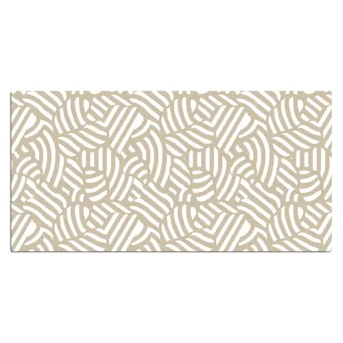 Abstract - Modern - Beige Muismat XXL klein 681 -3d_leeg
