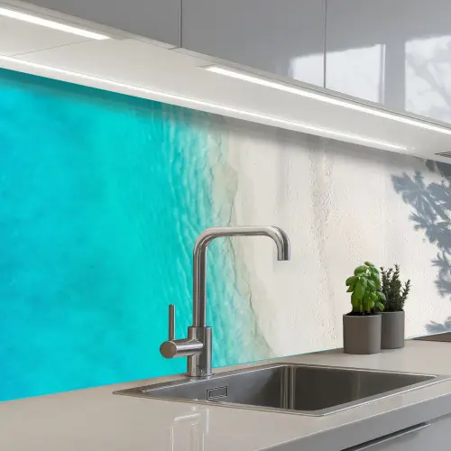 Landschap - Zee - Strand keuken achterwand 2 middel -3d_schuin