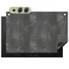 Donkergrijs - Ruw - Beton Inductie beschemer met haakjes klein 777 -3d