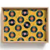Muziek - Patroon - Geel Dienblad Rechthoek middel 911 -z3d_shopping