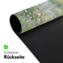 Bloemenveld - Heuvels - Kleurrijk Muismat XXL klein -ysfeer2_duits