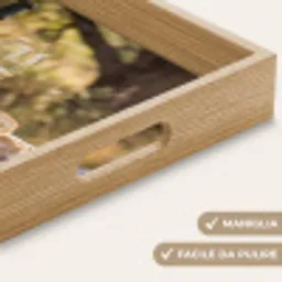 Picknick - Wijn - Kaasplankje Dienblad Rechthoek middel -USP_HandgreepIT